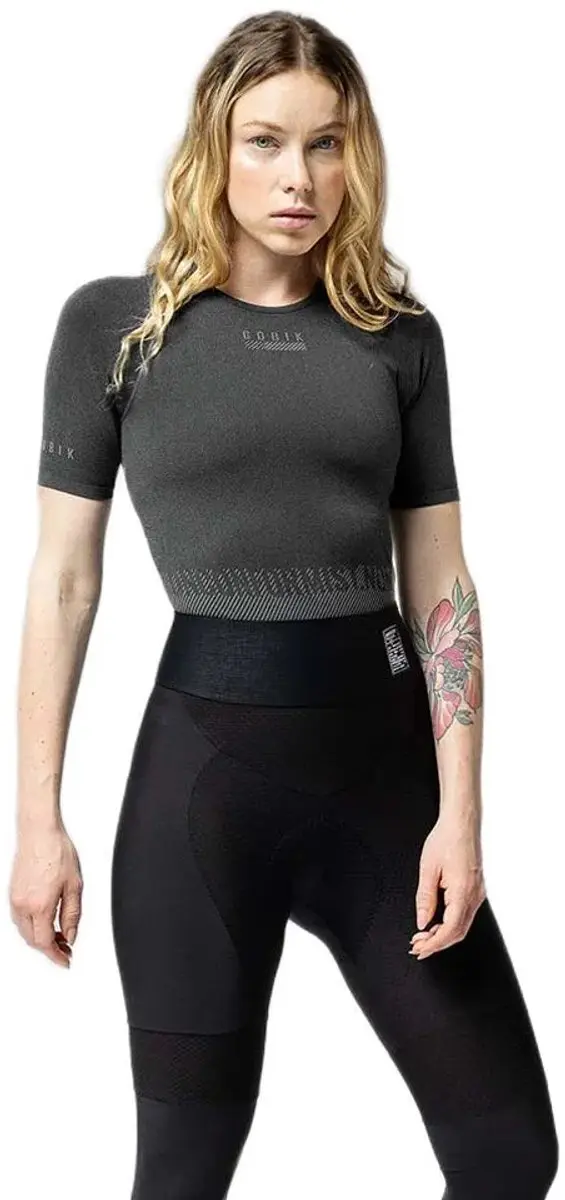 Gobik Limber Skin korte mouwen dames ondershirt Basalt M - afbeelding 5 van 6