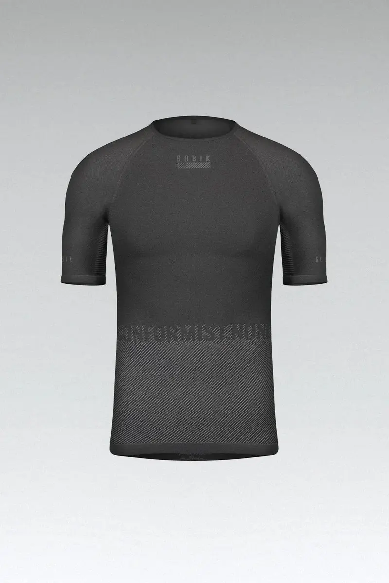 Gobik Men's Short Sleeve Undershirt Limber Skin