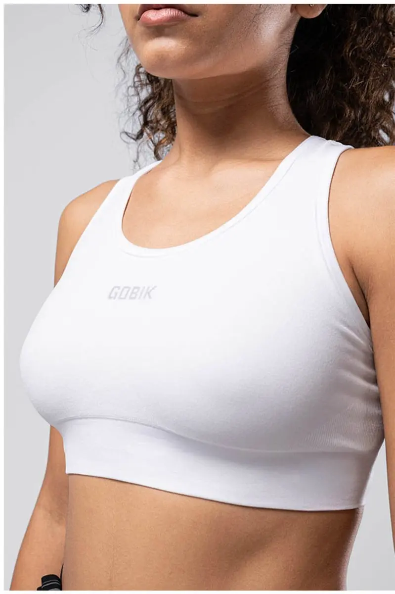 Gobik Lithe Seamless Sport-top Wit M - afbeelding 6 van 6