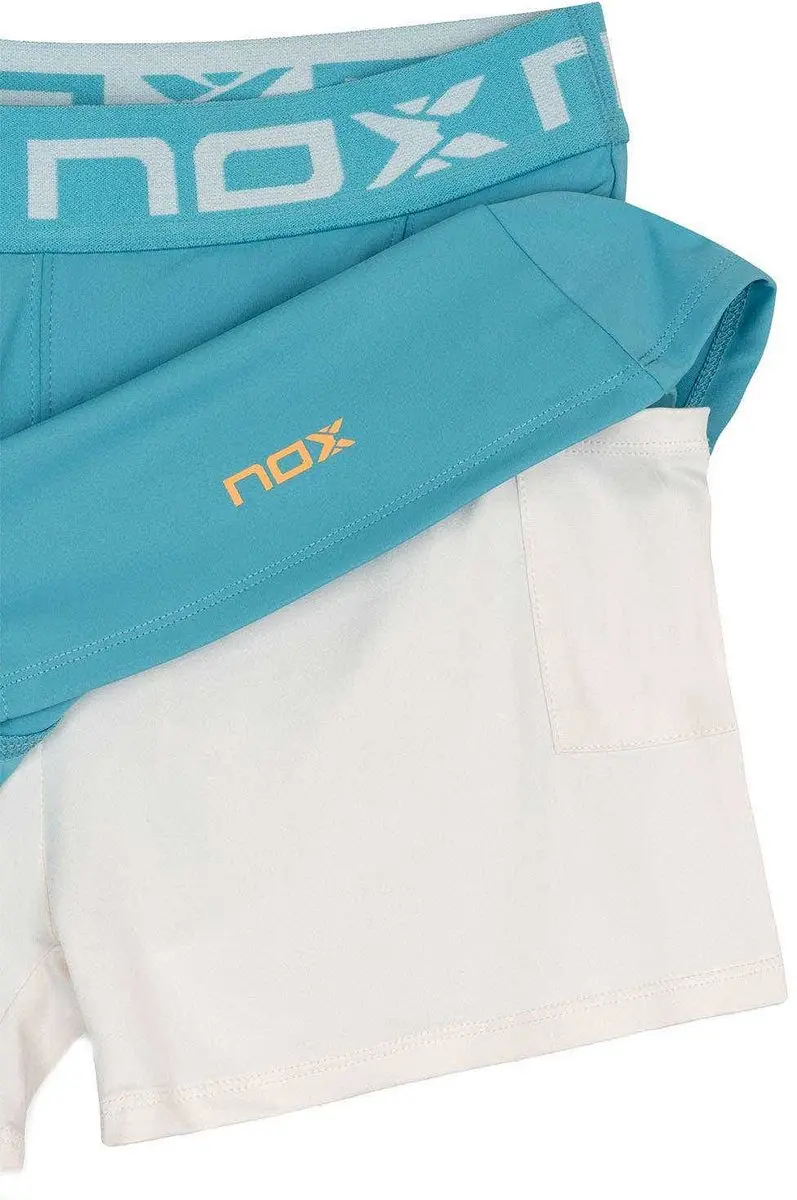 Nox Pro Minirok T25SSMFADTXL - Turquoise - XL - afbeelding 4 van 4