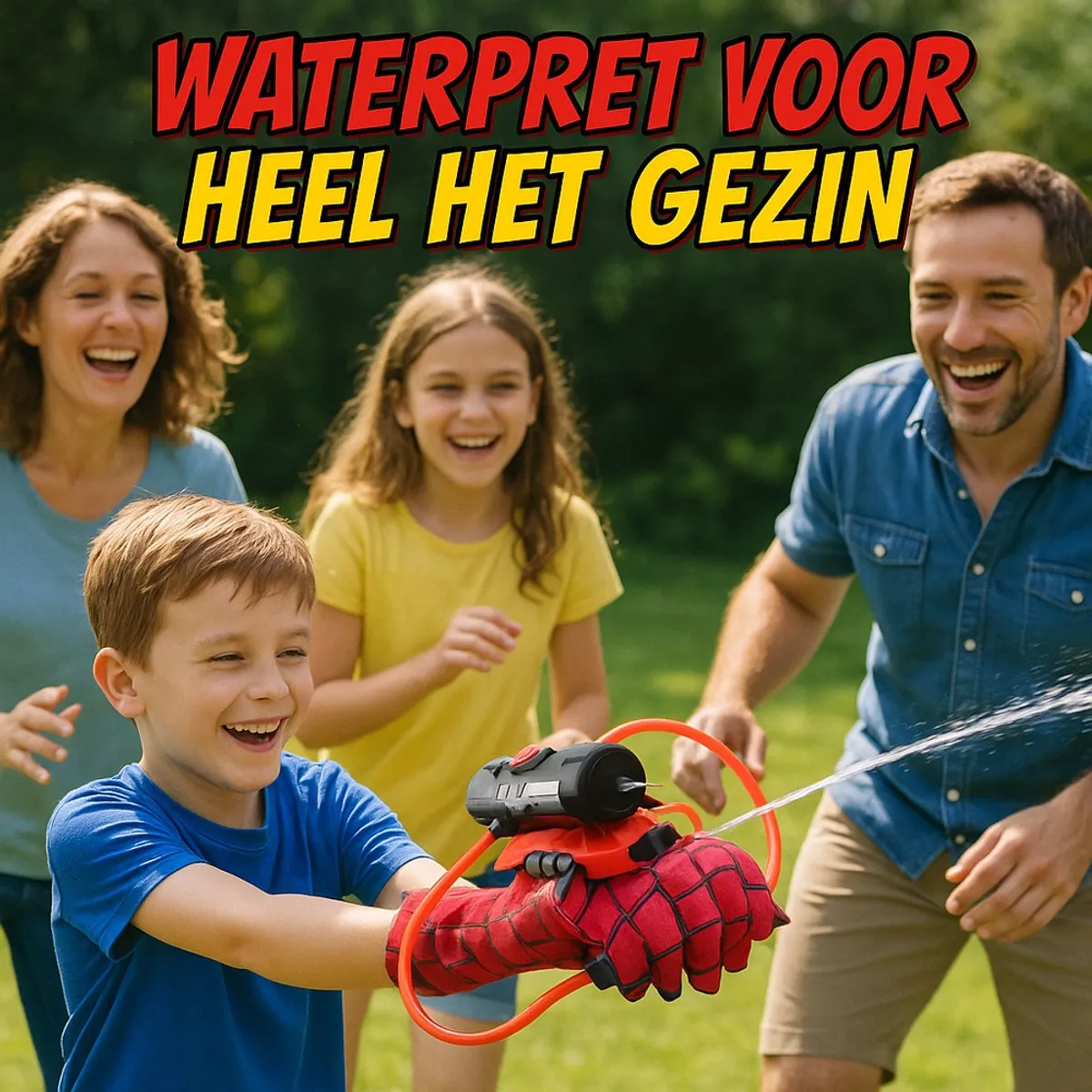 Marvel Spider-Man Waterpistool - 150ml - Rood