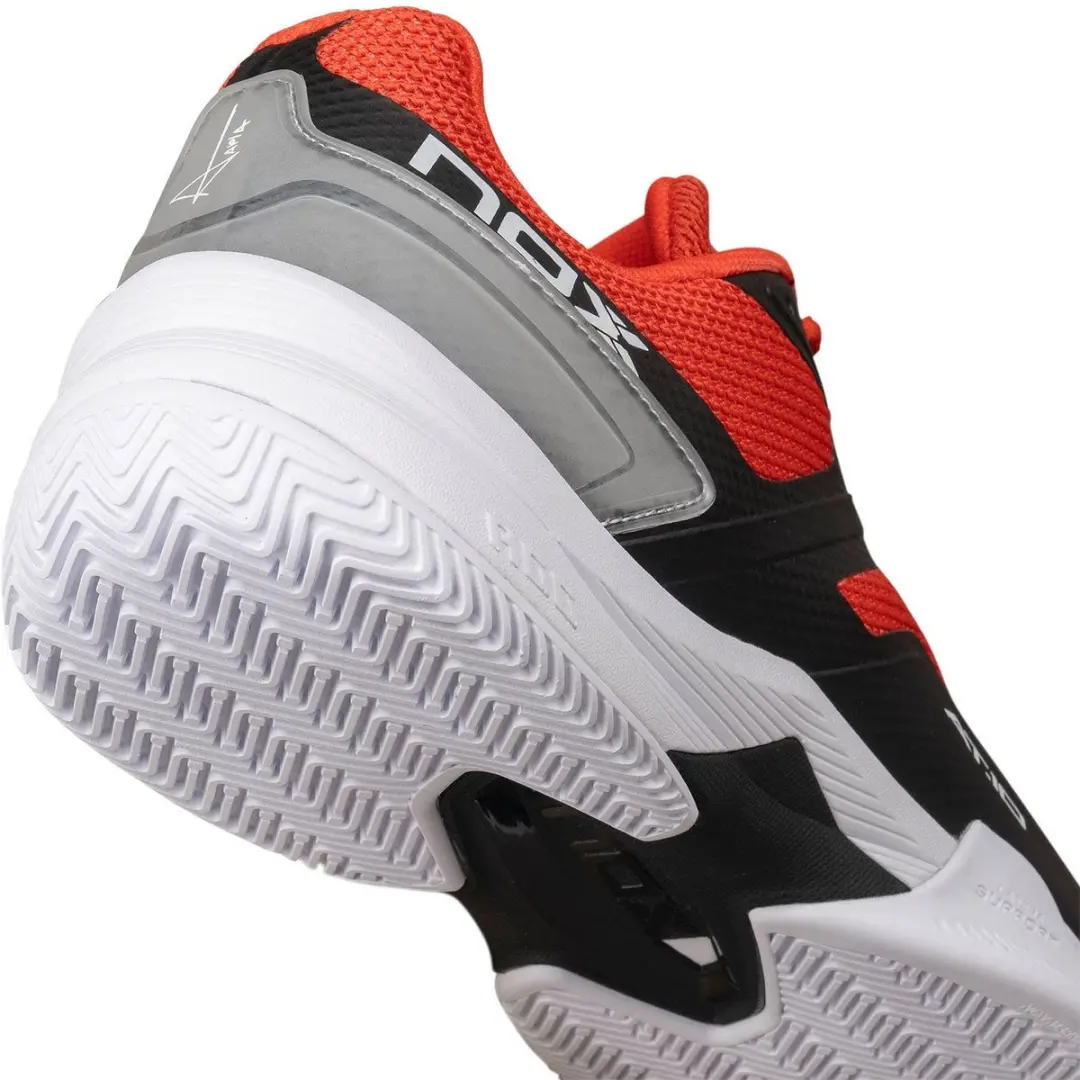 Nox AT10 Pro padelschoenen - Zwart/Rood - EU 39 - afbeelding 2 van 6