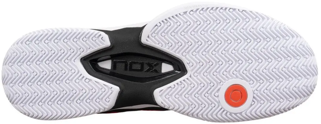 Nox AT10 Pro padelschoenen - Zwart/Rood - EU 39 - afbeelding 4 van 6