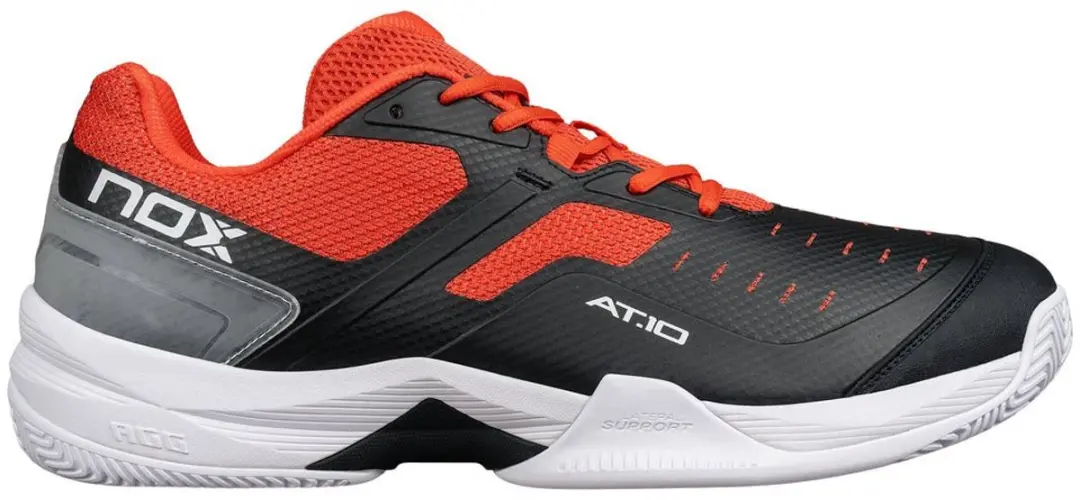 Nox AT10 Pro padelschoenen - Zwart/Rood - EU 39 - afbeelding 6 van 6