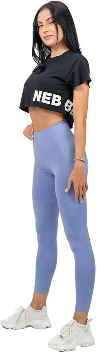 Nebbia Leg Day Goals Leggings Met Hoge Taille Paars M Vrouw