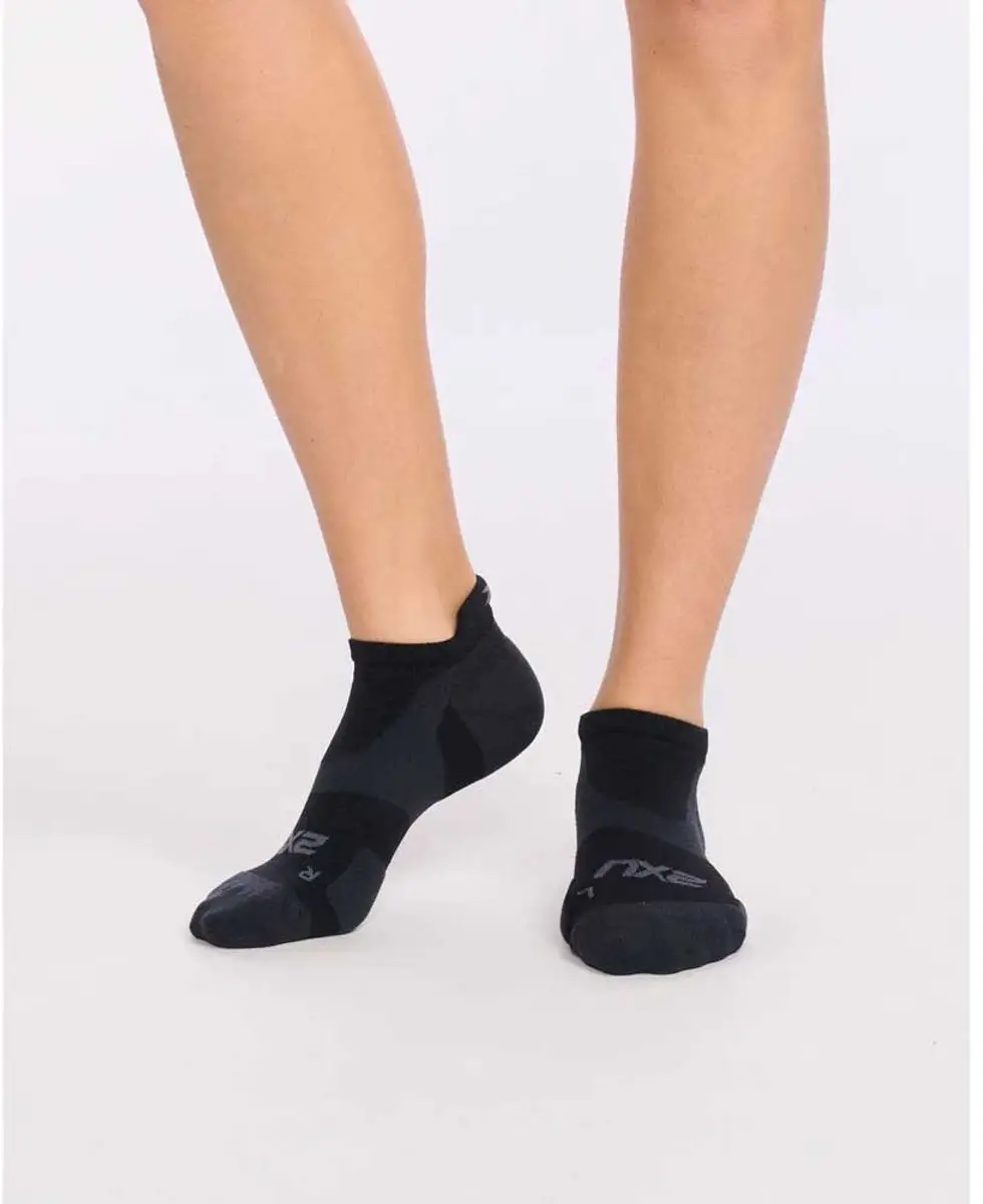 2XU Vectr LightCushion Sokken - Zwart - afbeelding 4 van 6