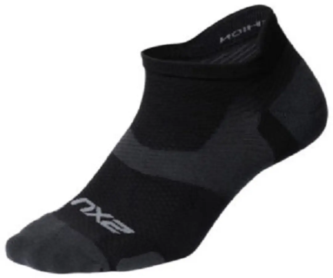 2xu Sokken Vectr Lightcushion Nylon Zwart Maat 38/41,5