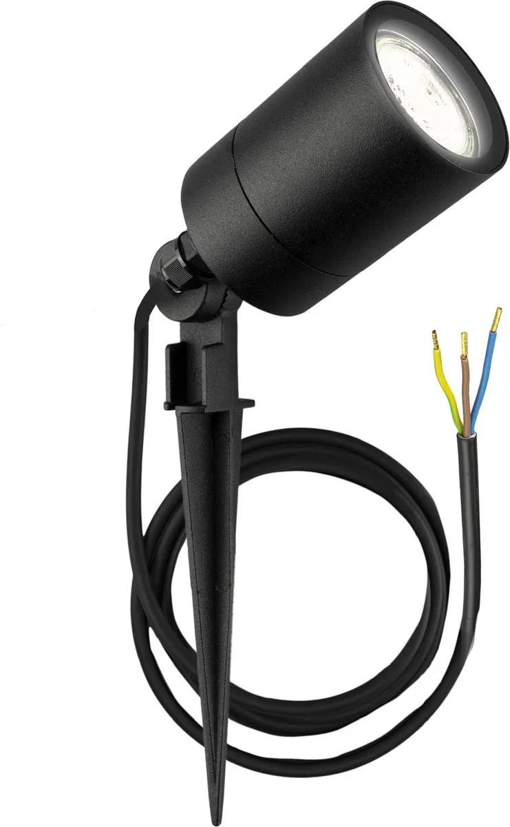 LEDVION GU10 Spotlight 5W - Zwart