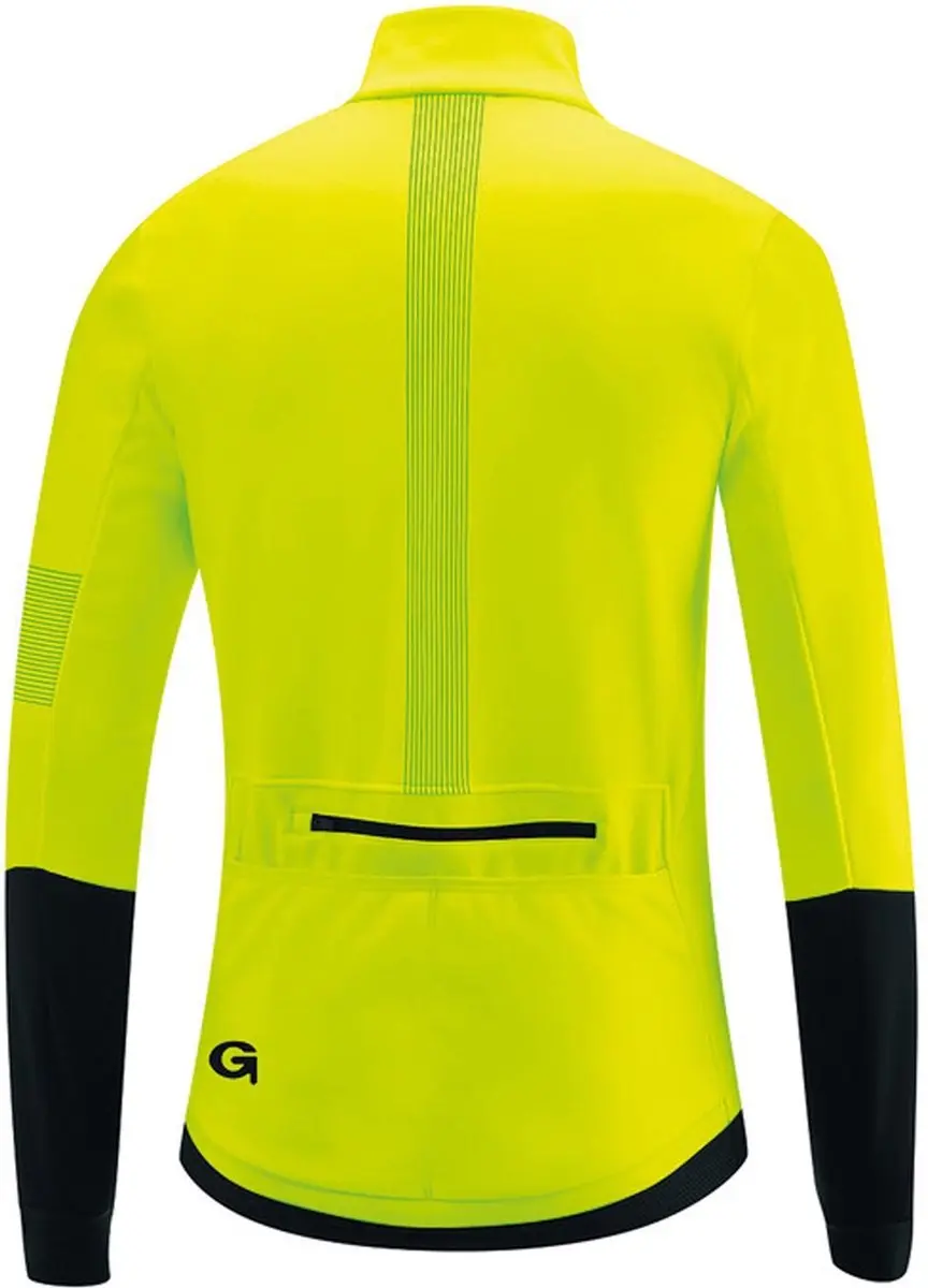 Gonso Valaff Softshelljas XL - Geel/Zwart - afbeelding 6 van 6
