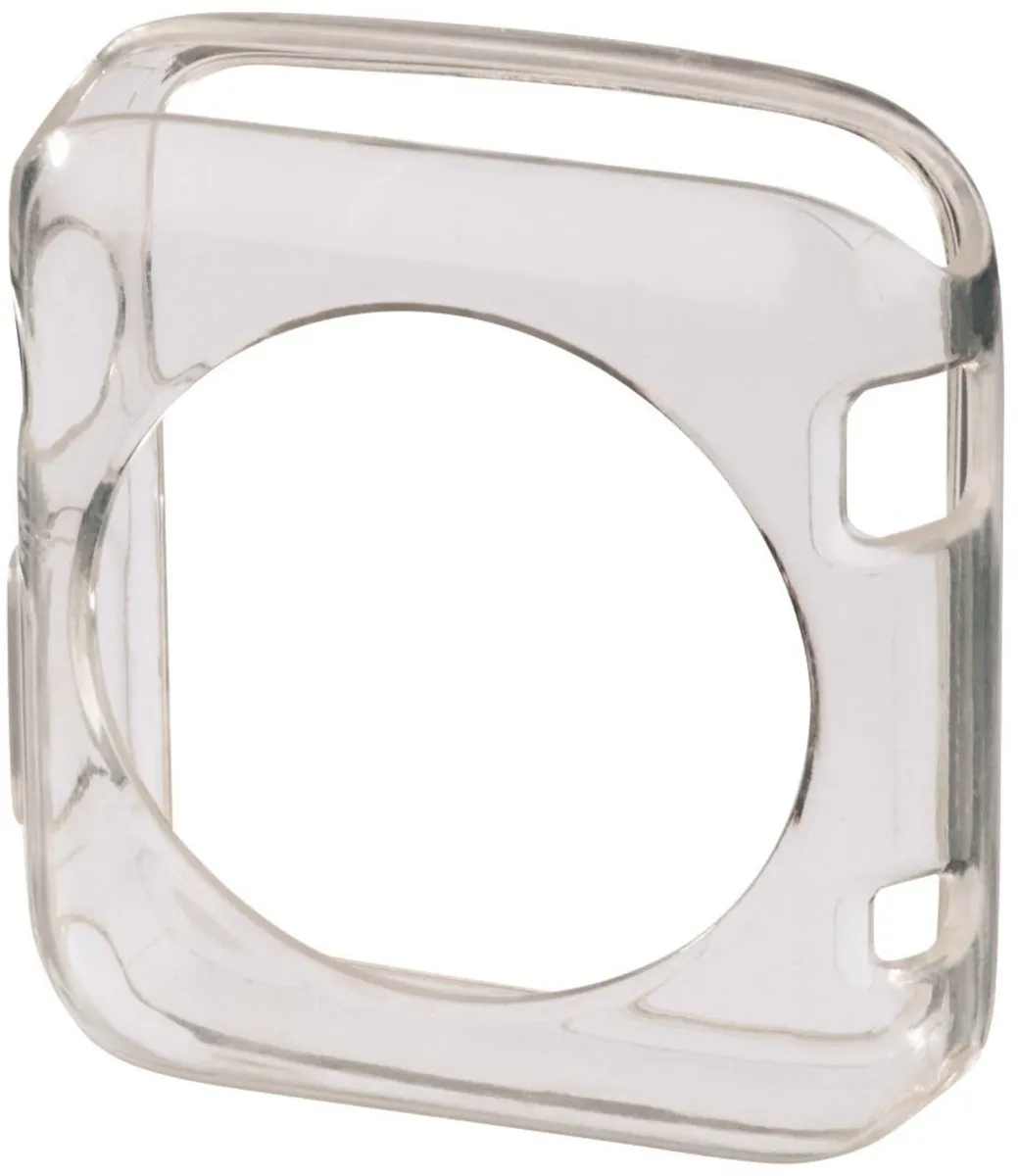 Hama Crystal Cover Set Apple Watch 42mm - Transparant & Rood
