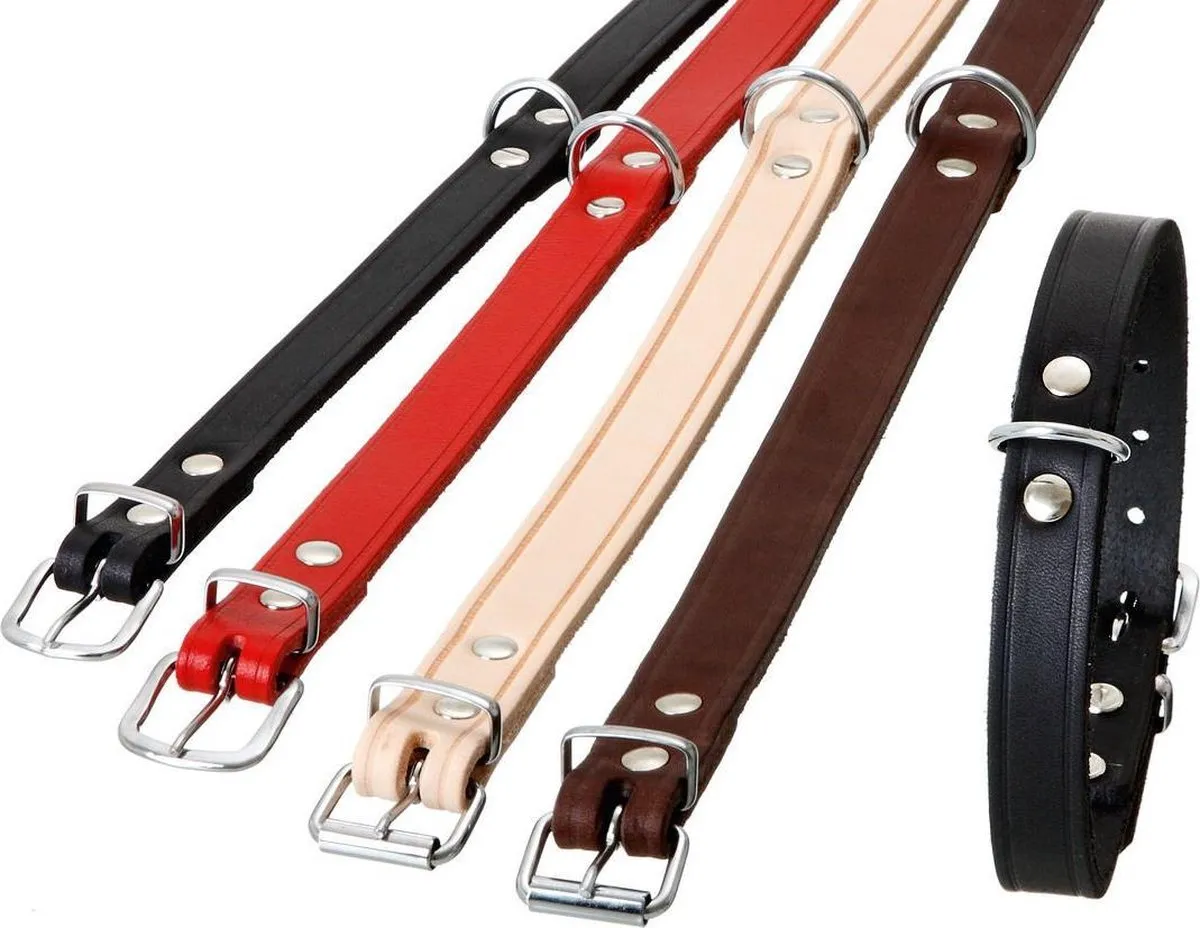Flamingo Karlie Rondo Halsband - Rood 70cm x 25mm