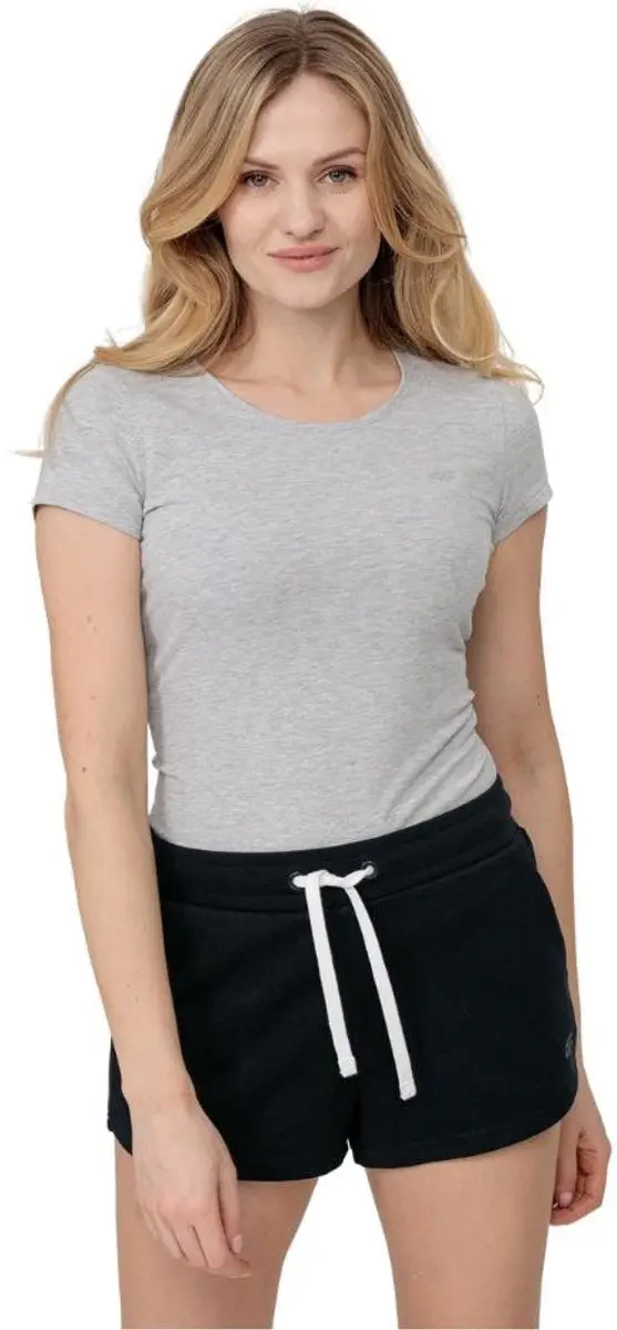 4F T-shirt Dames Lichtgrijs