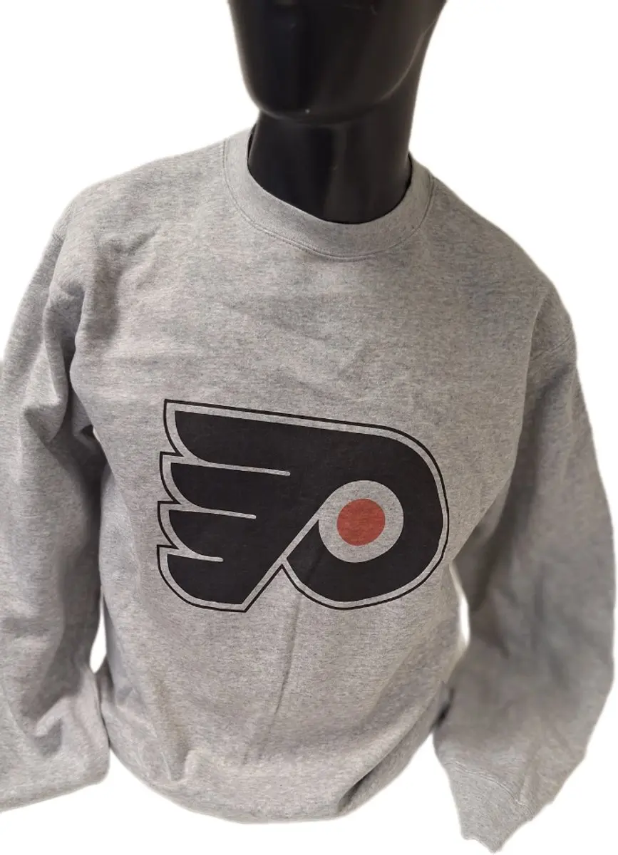 PHILADELPHIA FLYERS- CREW -GREY-L