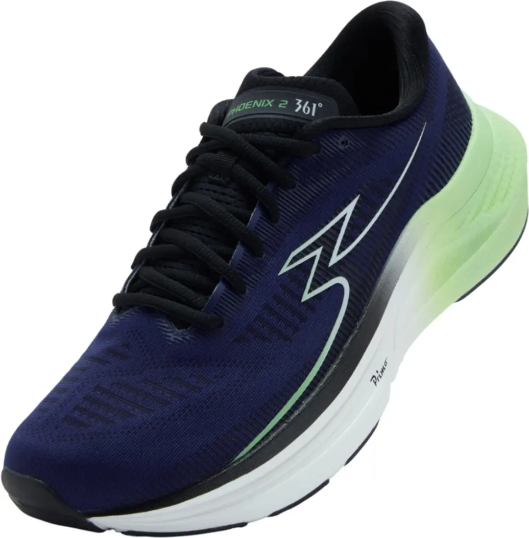 361 Phoenix 2 blauw groen hardloopschoenen heren (Y2608-7470)