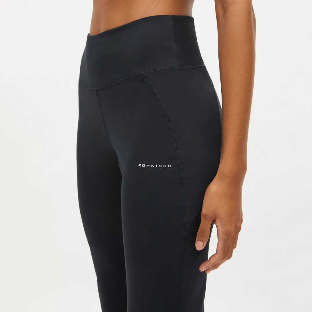 Röhnisch Flattering High Waist Trainingsbroek L - Zwart - afbeelding 2 van 6