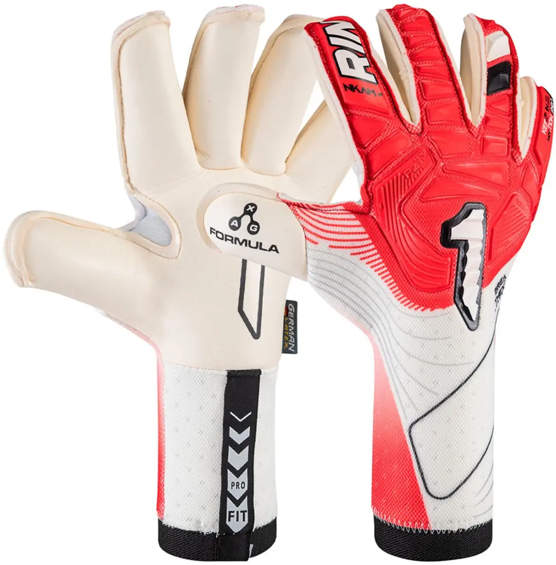 Rinat Nkam Pro Keepershandschoenen Rood,Wit 8