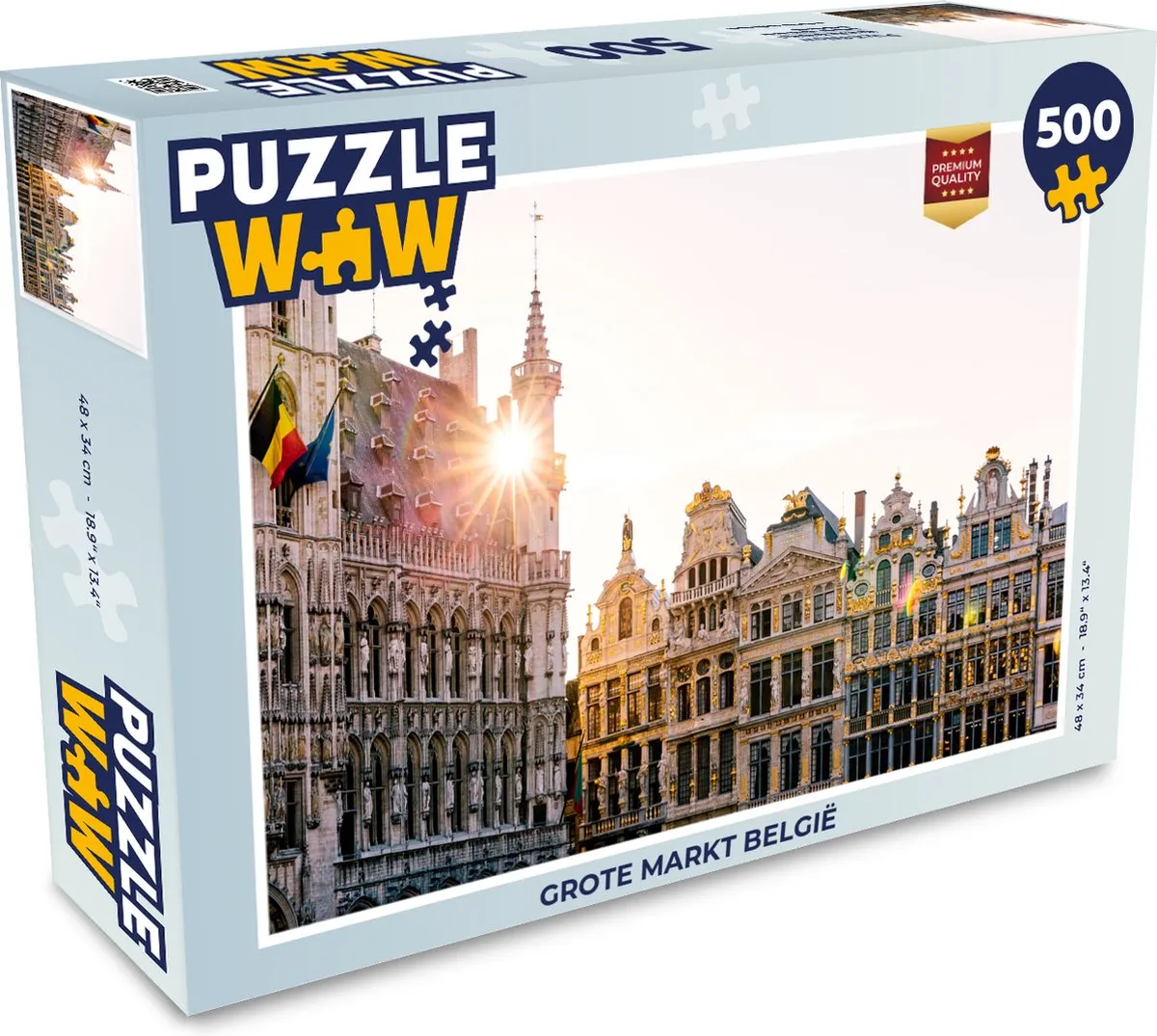 PuzzleWow Legpuzzel 500 Stuks