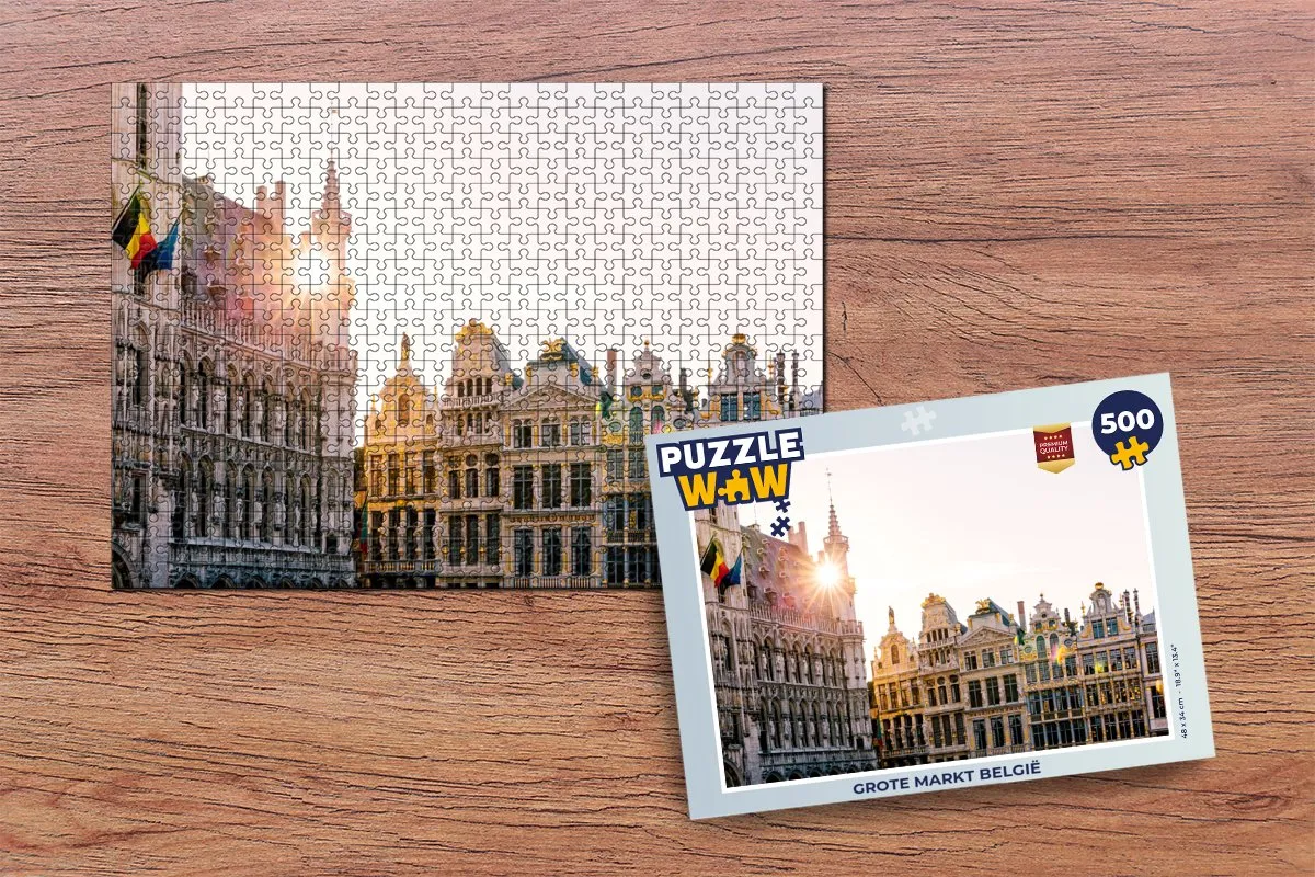 PuzzleWow Legpuzzel 500 Stuks - Multicolor - MPN 6017001922983
