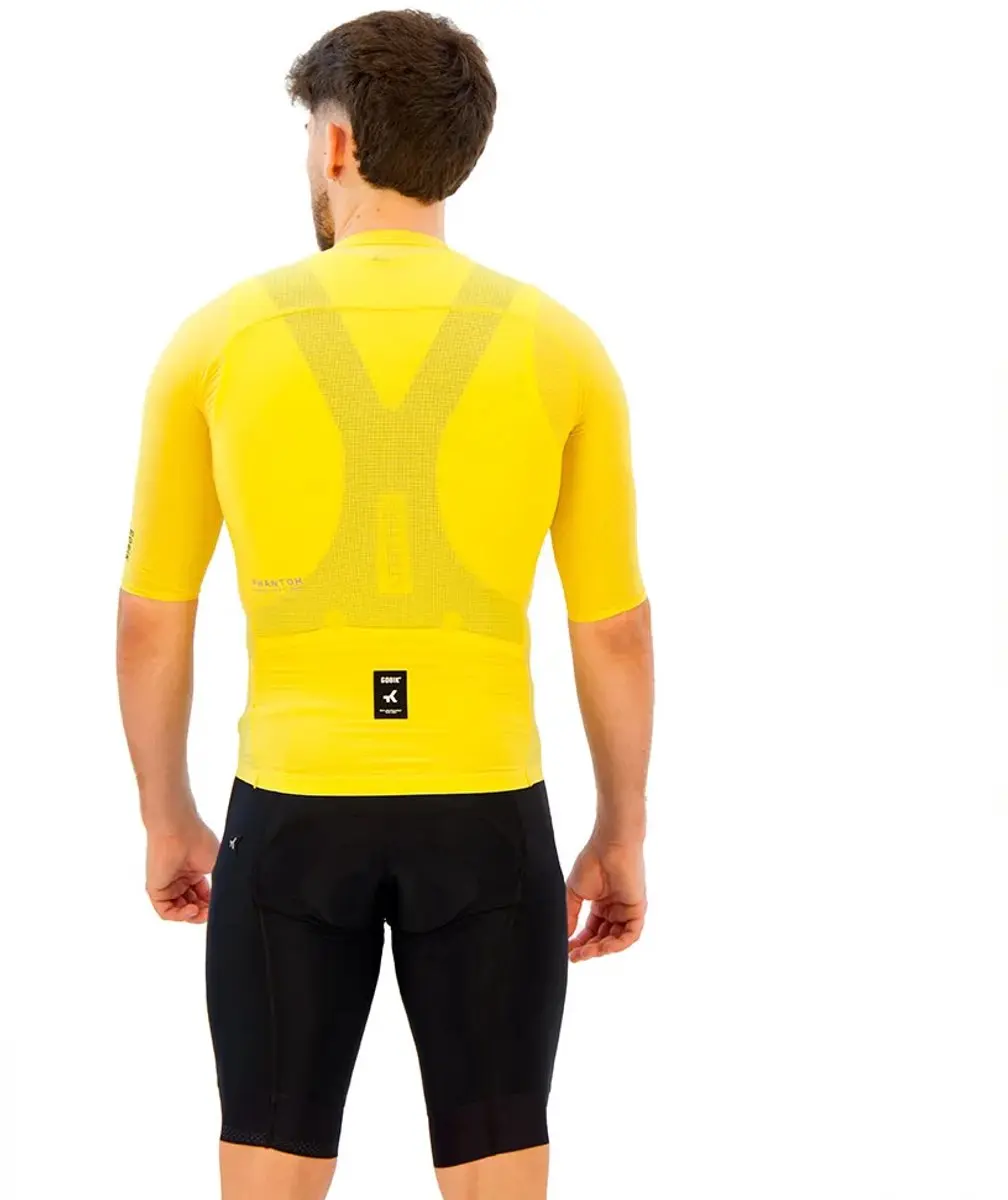 Gobik Phantom Wielertrui Geel XS - afbeelding 4 van 4