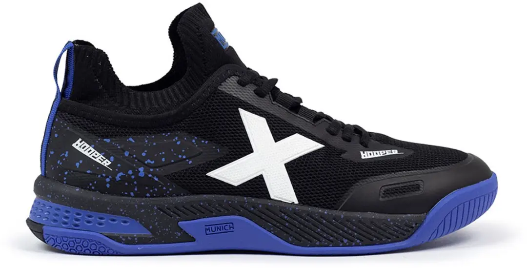 Munich Hooper 07 Basketbalschoenen Zwart EU 45 Man