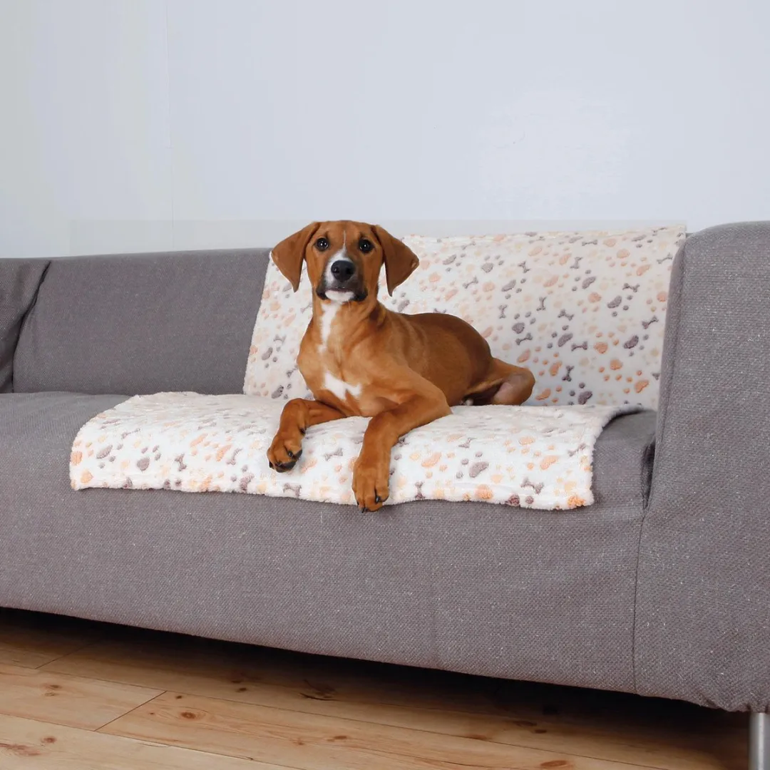 Trixie Lingo Hondendeken - 4-seizoenen 150g - L Creme - afbeelding 6 van 6