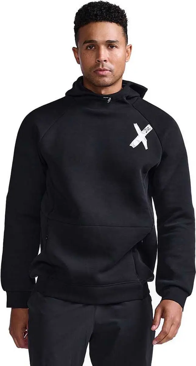 2xu Motion Hoodie Zwart L Man