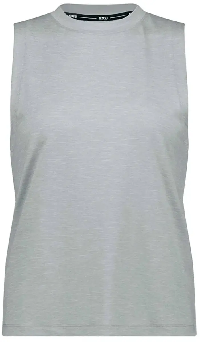 2xu Form Soft Mouwloos T-shirt Grijs S Vrouw