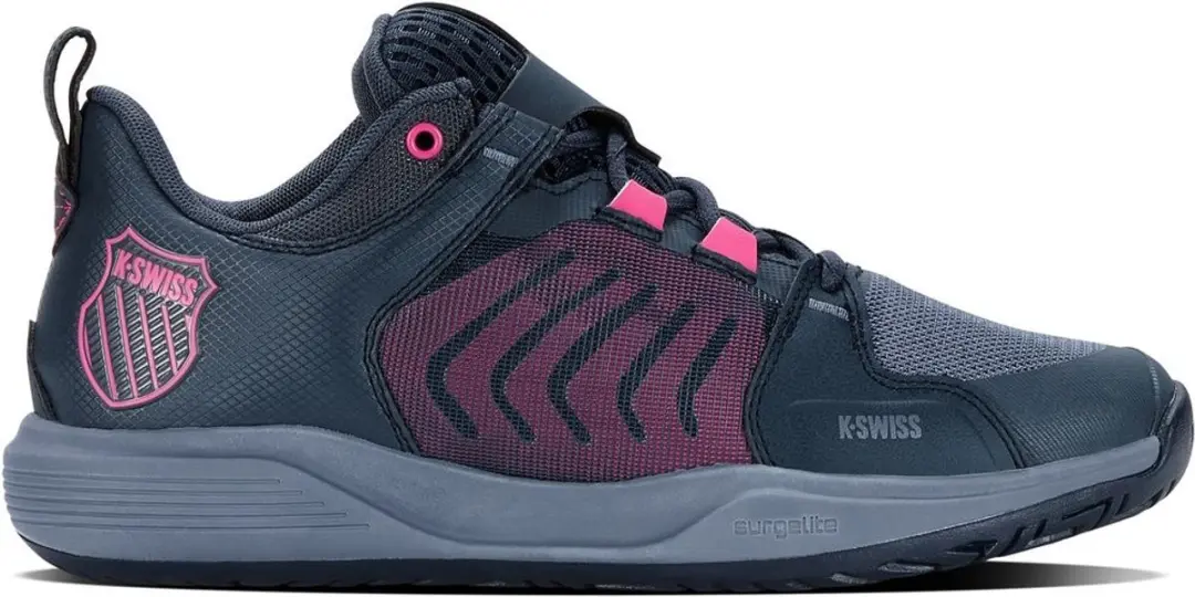 K-Swiss Sportschuhe Damen Tennisschuhe K Swiss Ultrashot Team Orion Blue 1385772