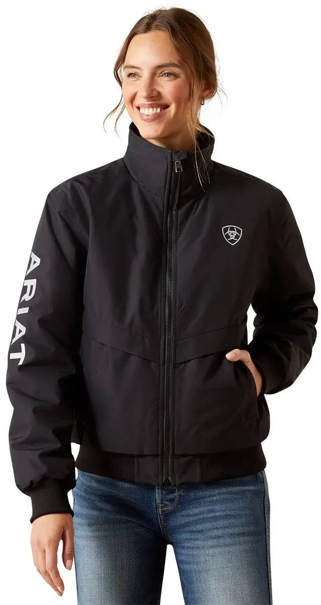 ARIAT STABLE 2.0 INSULATED JACKET Zwart