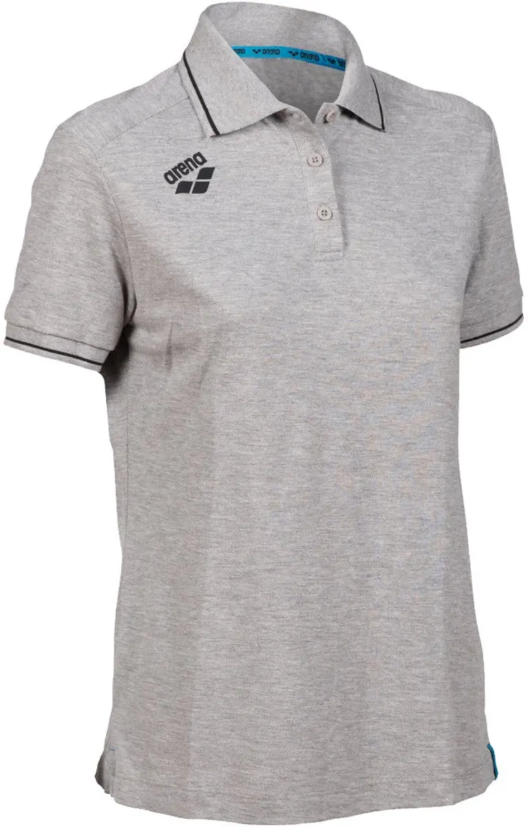 Arena Team Solid Dames Poloshirt Grijs - afbeelding 6 van 6