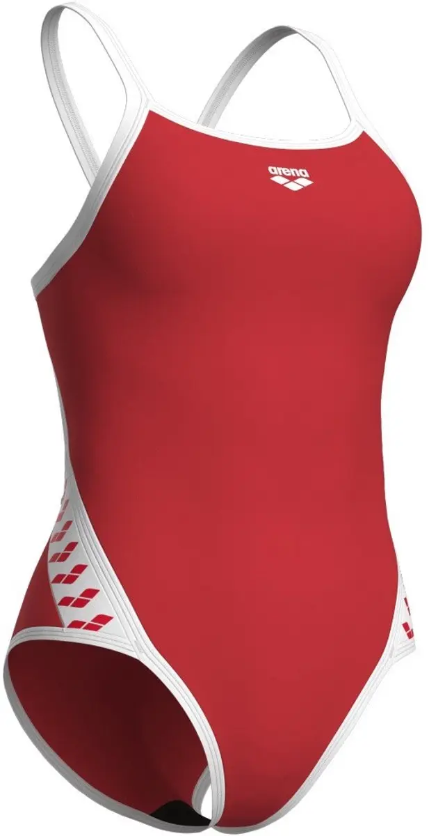 Arena Icons Super Fly Dames zwempak 32 - Rood/Wit - afbeelding 4 van 6