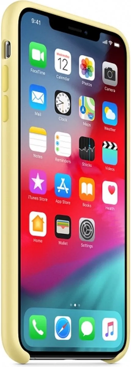 Apple iPhone Xs Max Siliconen Hoesje MUJR2ZM/A - Geel