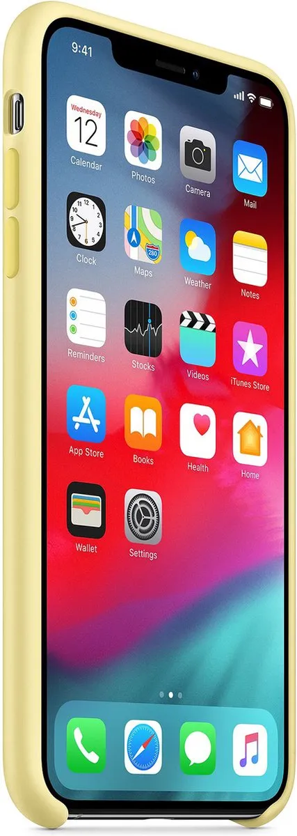 Apple iPhone Xs Max Siliconen Hoesje MUJR2ZM/A - Geel