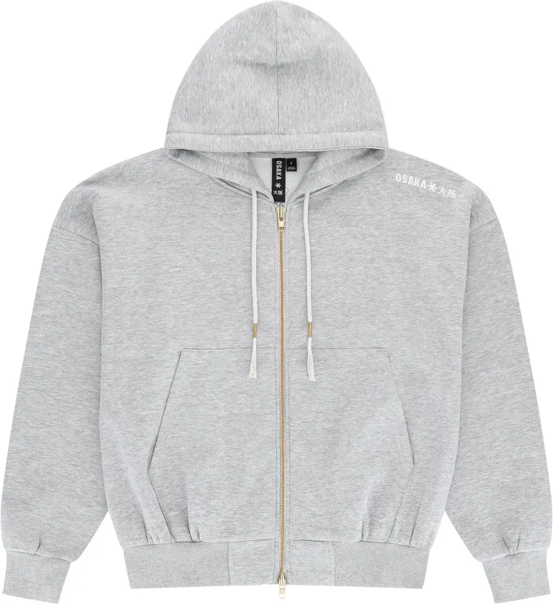 Osaka Men Full Zip Hoodie Grijs