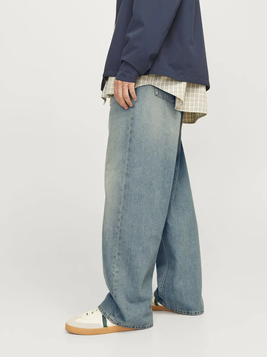 JACK & JONES Ron Original Baggy Fit Jeans - Denimblauw - afbeelding 5 van 6