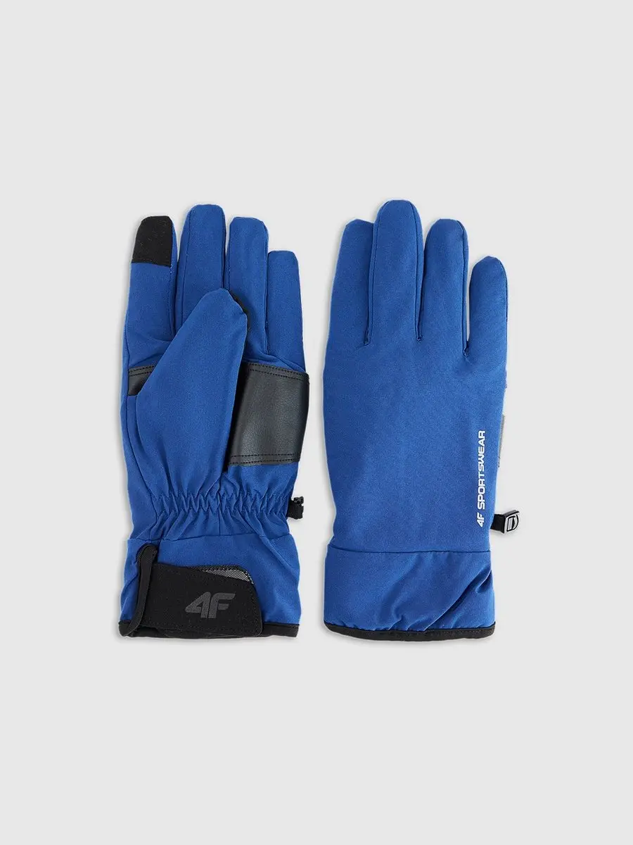 4F Uniseks Winterhandschoenen Touchscreen Verwarmd Blauw S