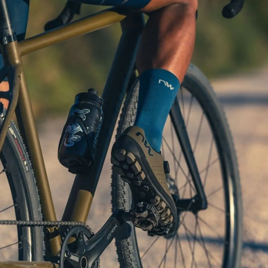 Northwave Hammer Plus Fietsschoenen 45 - Dark Grey/Brown - afbeelding 3 van 6