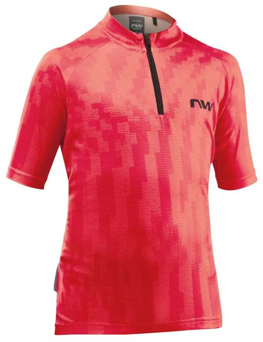 Northwave Force Evo Korte Mouw Wielertrui Rood 6 Years Kinderen
