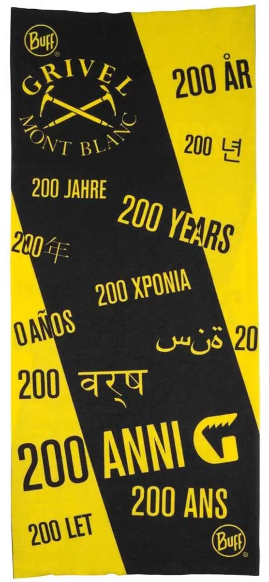 Grivel Buff® 200 Years Nekwarmer Zwart