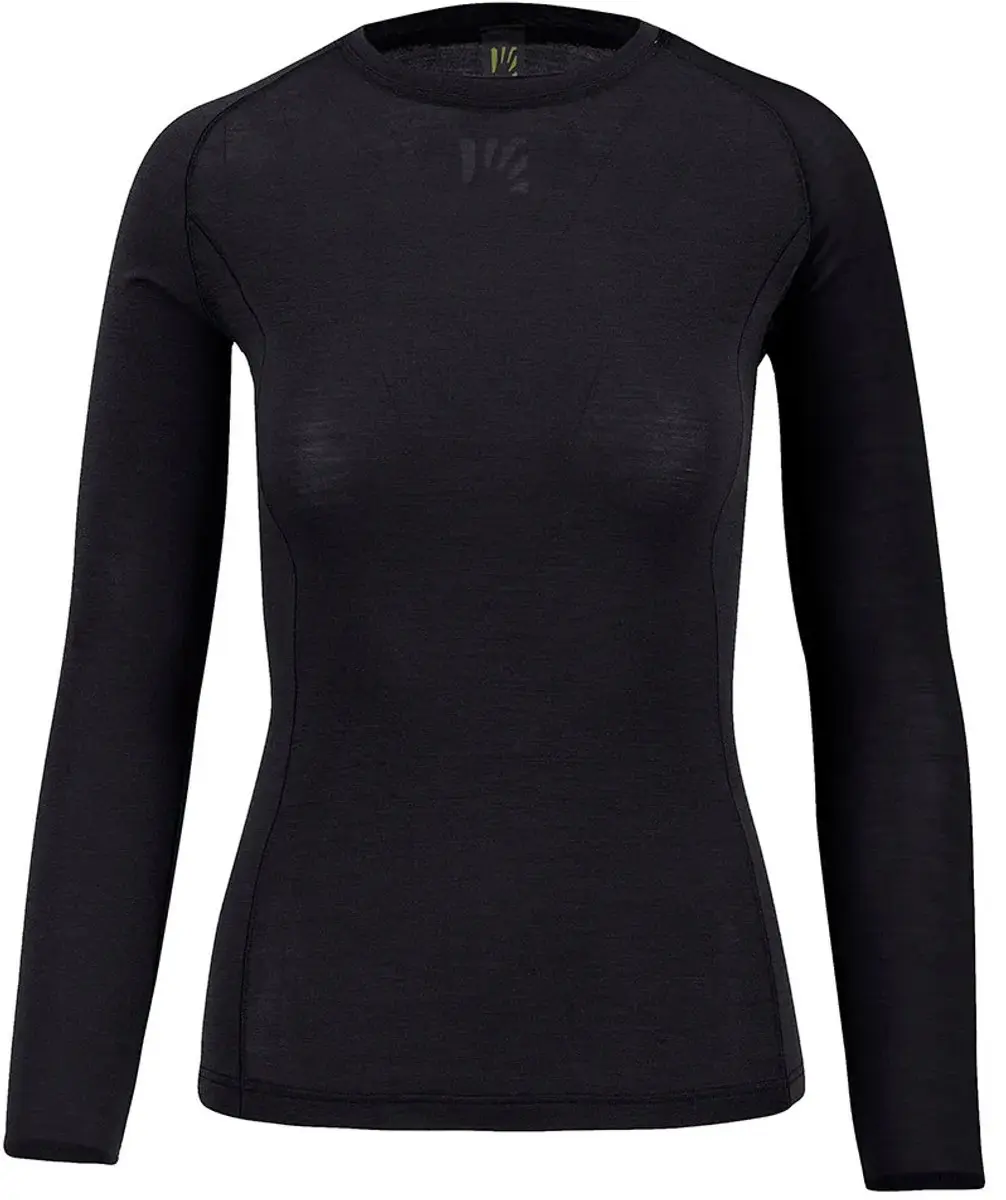 Karpos Dinamico Merino 130 W Jersey Ls - Zwart S - afbeelding 2 van 3