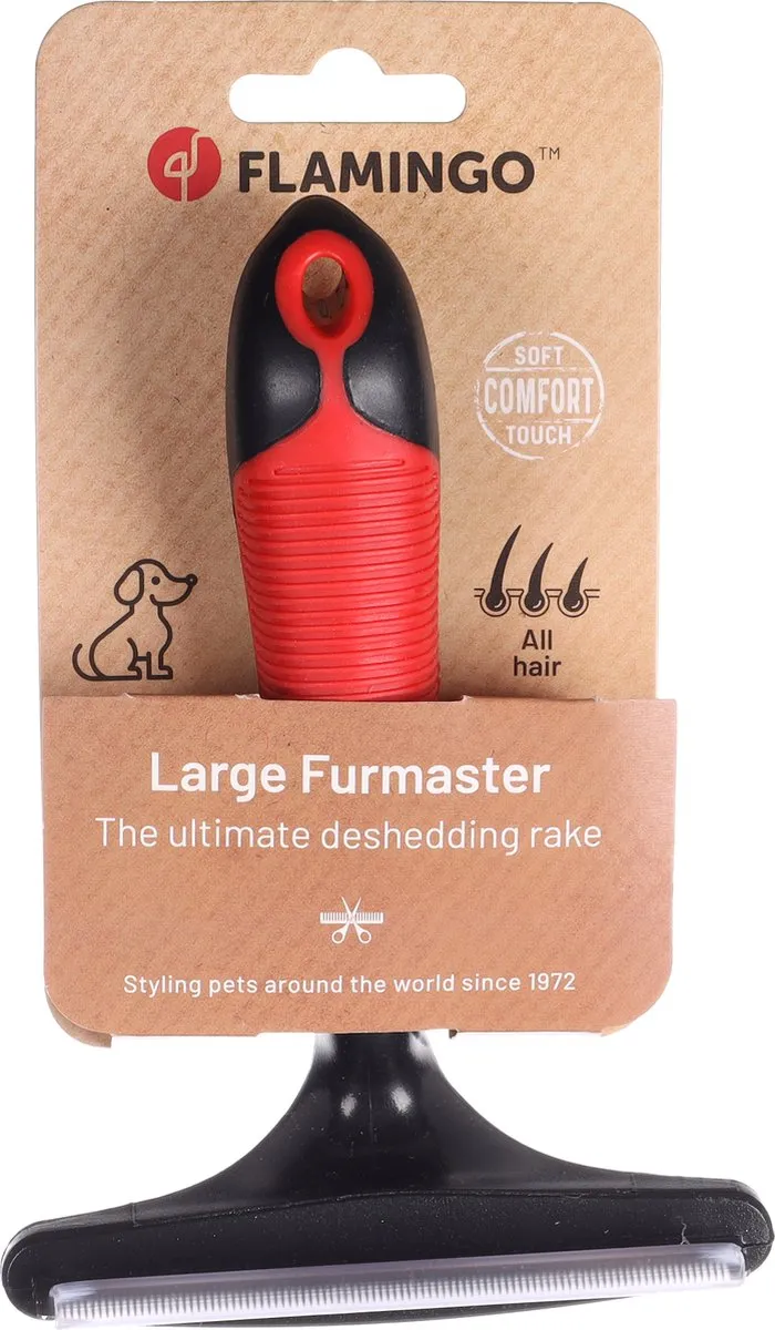 Flamingo Trimhark Furmaster 100mm Rood