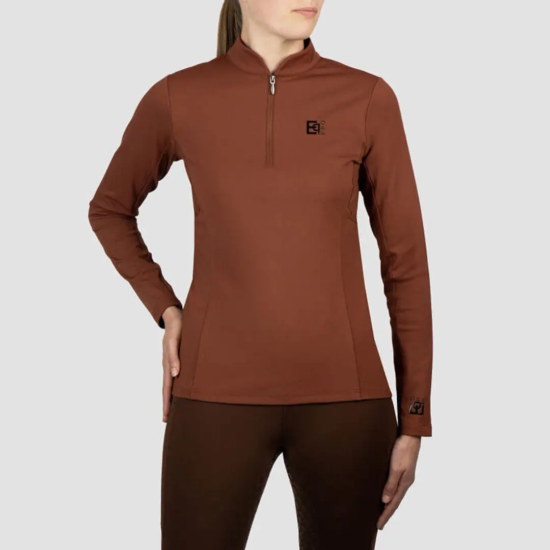 Trainingsshirt EQPRO Gigi Burnt Umber
