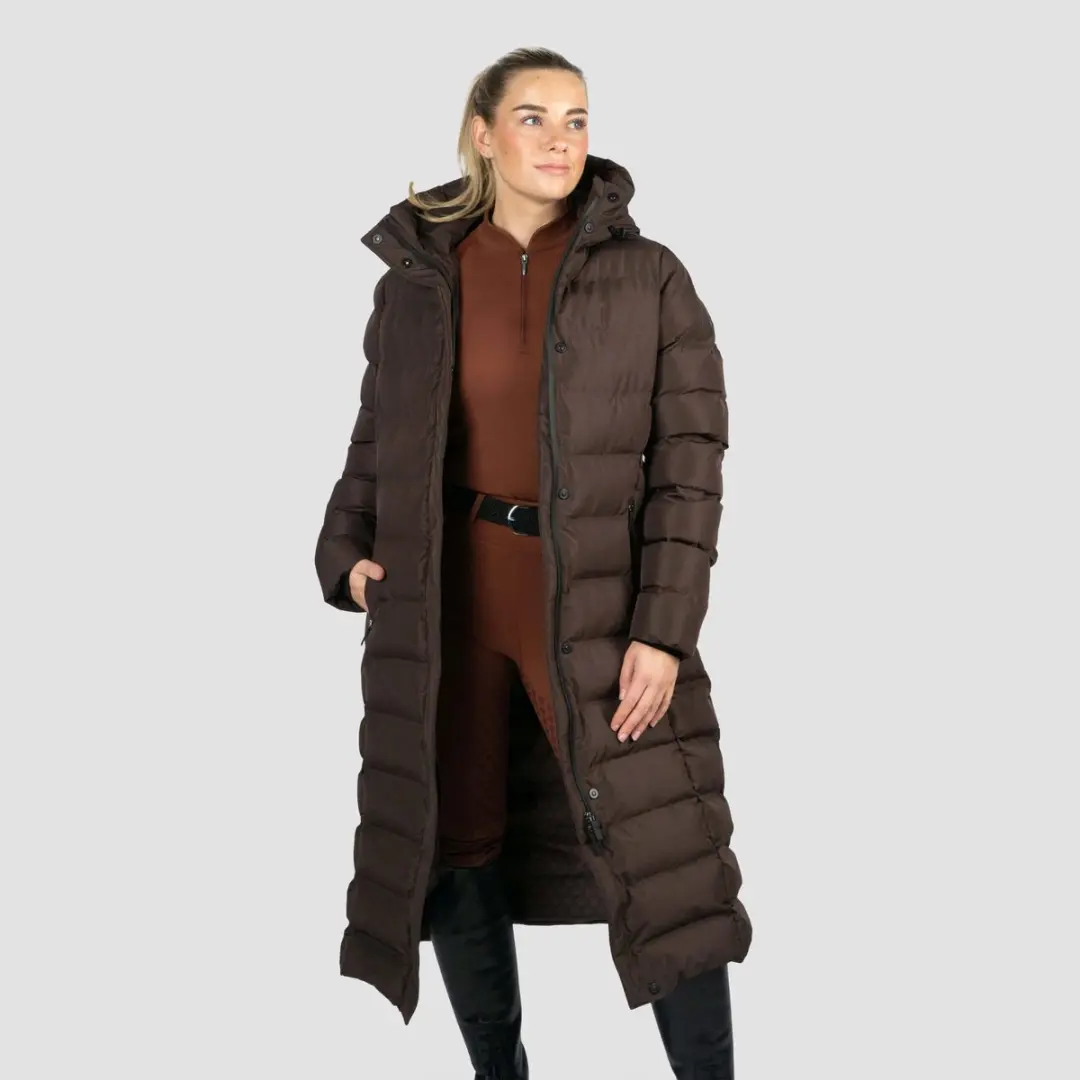 Horka Pufferjas Eloise Chocolate XL - afbeelding 2 van 6