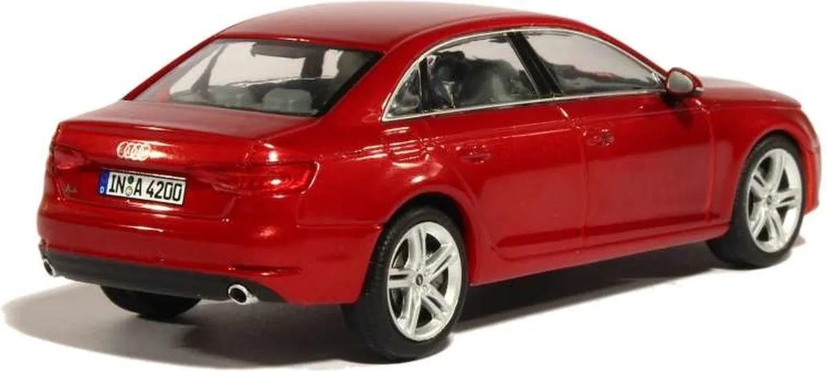 Audi A4 Spark 1:43 Modelauto - Matador Rood