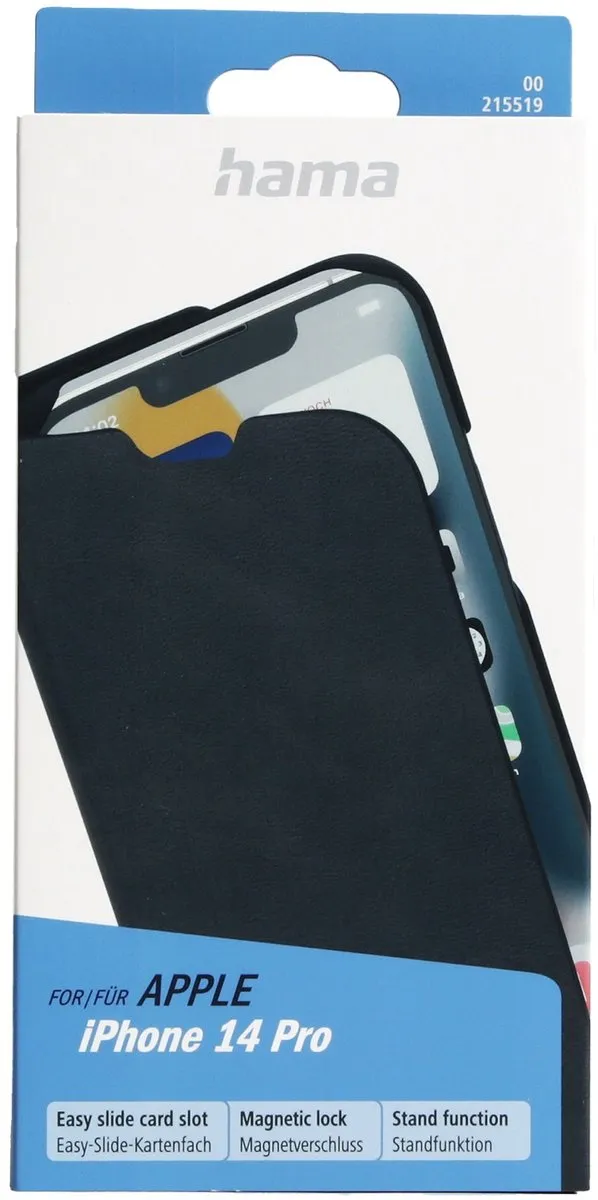 Hama Booklet Guard Pro iPhone 14 Pro - Zwart - afbeelding 5 van 6