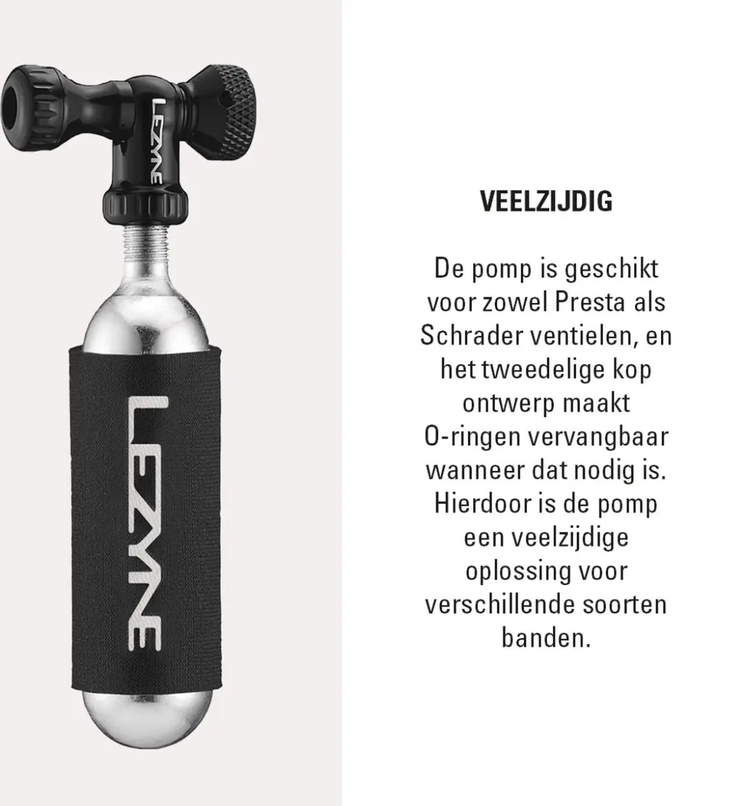 Lezyne Control Drive CO2-pomp 25g - afbeelding 4 van 5