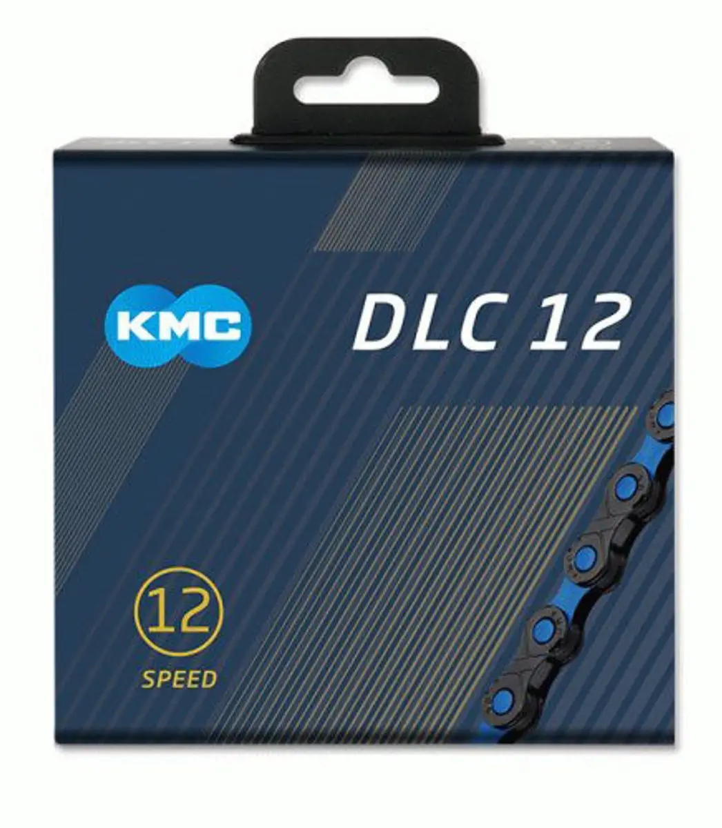KMC DLC12 12-speed Fietsketting - 118 Schakels Blauw - afbeelding 6 van 6