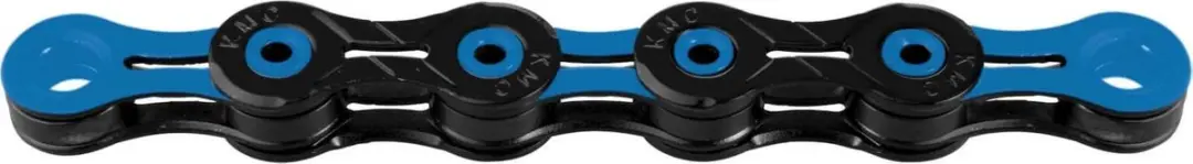 KMC DLC12 12-speed Fietsketting - 118 Schakels Blauw - afbeelding 3 van 6