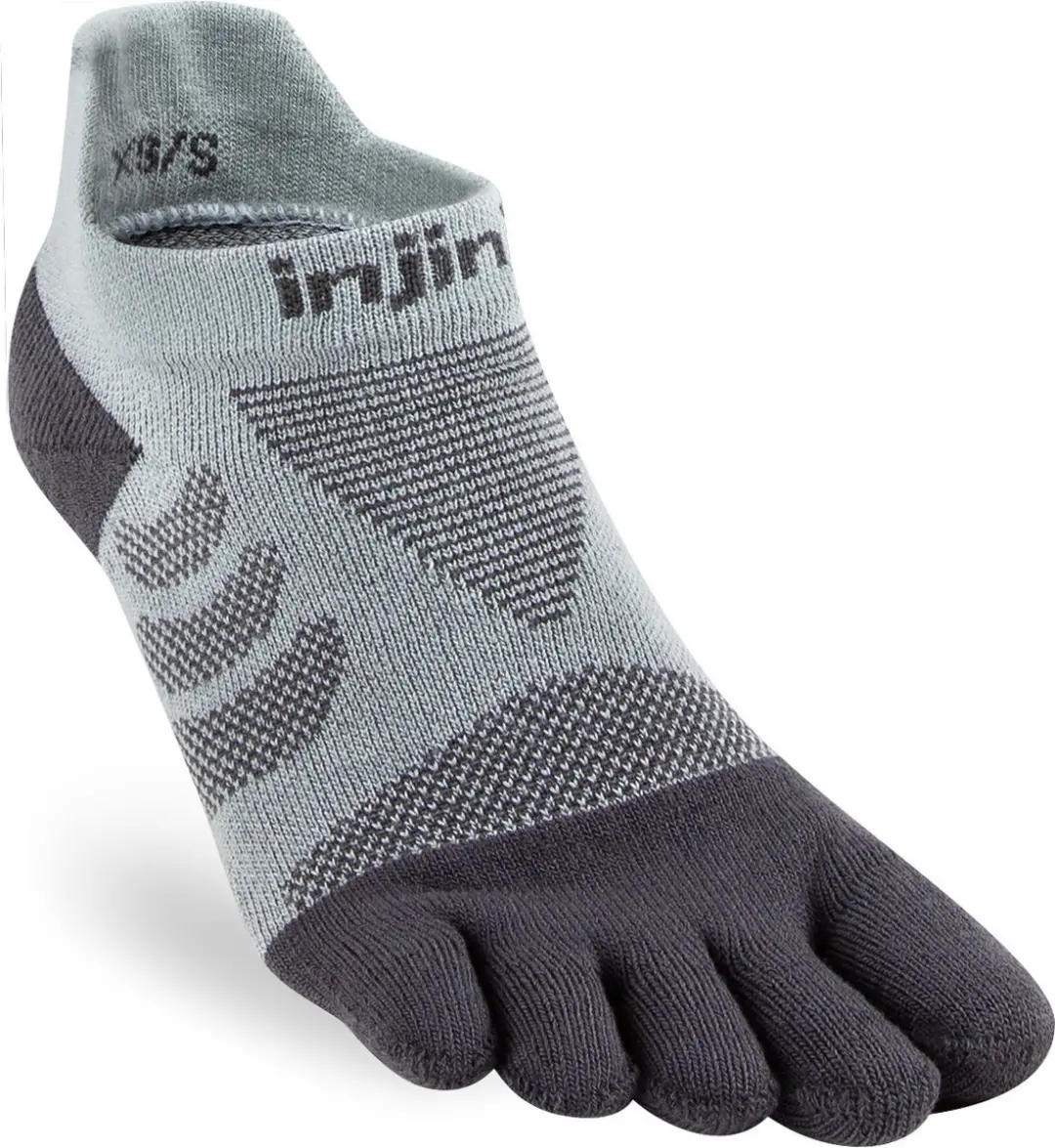 Injinji Womens Ultra Run No-Show Grijs - afbeelding 5 van 6