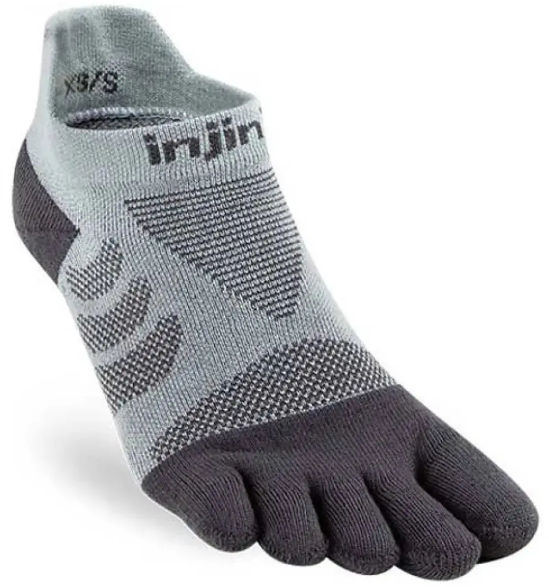 Injinji Womens Ultra Run No-Show Grijs - afbeelding 6 van 6